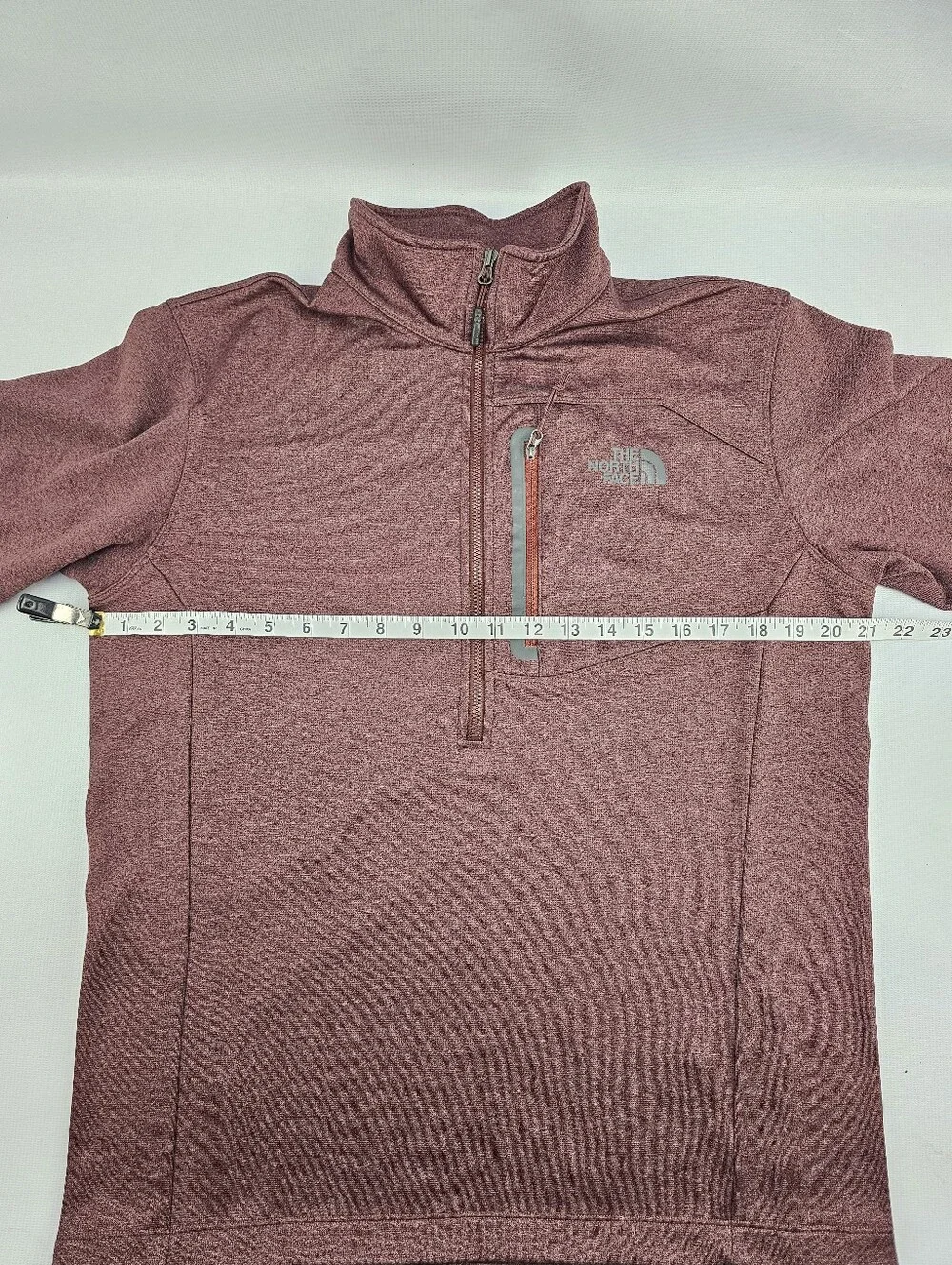 The North Face Canyonlands 1/2-Zip Fleece Pullover Maroon Mens Size Medium